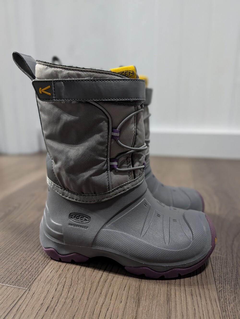 KEEN Little Kids Lumi Waterproof Snow Boots